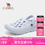 骆驼（CAMEL）洞洞鞋2024夏季新品户外拖鞋男女包头沙滩鞋开车凉鞋F14B834610
