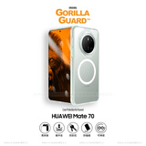 猩球卫士高级感光学透明保护壳适用华为Mate70磁吸手机壳全包软边硅胶防摔套超薄简约时尚外壳可挂绳链男女