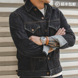 马登工装 复古TYPE III经典原色牛仔夹克机车修身外套男潮 牛仔蓝 L