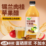 海霖锡兰肉桂苹果醋3.9度475ml原浆肉桂山西醋酿造发酵无纯果醋非饮料