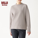 无印良品 MUJI 女式 双层编织 套头衫 BBC06A0S 浅棕色 XS-S