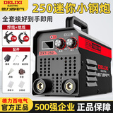 德力西电焊机小型家用ZX7250焊机逆变直流全自动两相电单电压220v焊机 【全套10米线】迷你小钢炮