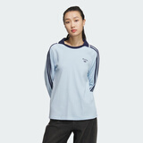 阿迪达斯（adidas）三叶草系列 女 CC LS TEE W 长袖 JM8011 粉蓝色 M
