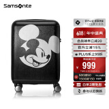 新秀丽（Samsonite）行李箱20英寸拉杆箱迪士尼米奇旅行箱包AF9黑色登机密码箱