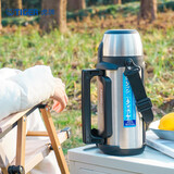 虎牌（TIGER）不锈钢保温保冷杯户外运动大容量旅行壶MHJ-A15C-XS 不锈钢1.49L