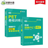 华研外语2026春剑桥PET词汇+基础训练 B1级别含词汇阅读听力写作口语模拟 KET/小升初小学英语四五六456年级