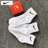 耐克（NIKE）男袜女袜 25新款运动袜透气短袜快干休闲跑步足球袜柔软篮球袜子 Dri-Fit快干/热推款/三双装 M/24-26厘米/38-42码