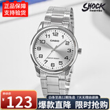 卡西欧（CASIO）指针时尚休闲 防水石英商务男表MTP-V001/V002/V004/V006系列 MTP-V001D-7B（主推）京仓京配