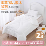 艾薇幼儿园儿童被子 春秋被白色被芯2.3斤 120*150cm【不含被套】