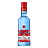 红星二锅头 蓝瓶绵柔8纯粮 清香口粮酒 红星升级甜润二锅头 节日送礼 53度 250mL 1瓶