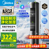 美的（Midea）【总榜TOP1】家用空调扇智能语音冷风扇负离子净化静音落地冷风机水冷塔扇强力制冷小空调ACA10TJR