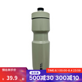 迪卡侬山地车公路骑行水杯便携健身运动自行车户外骑行水壶 800ml快出水系列墨绿无盖