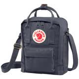 FJALLRAVEN北极狐斜挎包男街头单肩包女书包23797-031石墨黑2.5L