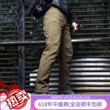 龙牙二代逆锋战术软壳裤抓绒裤男士摇粒绒抓绒裤户外防风保暖裤官方 鳄色 38 185/98B高188重190-205