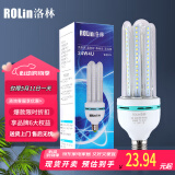 洛林（ROLin）led灯泡节能灯玉米泡U型灯管e27大螺口家大功率超亮灯泡24W白光