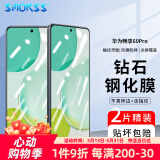Smorss【2片装】适用华为畅享60Pro钢化膜 畅享60Pro手机膜 全屏覆盖防摔防指纹保护贴膜