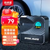 铁将军迷你车载充气泵汽车轮胎打气泵便携式自行车篮球电动打气筒P05