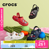卡骆驰crocs洞洞鞋贝雅男鞋女鞋轻便耐磨一脚蹬拖鞋休闲鞋|10126 深蓝-410 37 /38(230mm)