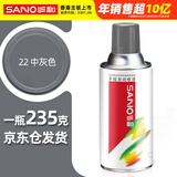 三和自喷手喷轮毂改色防锈漆墙面涂鸦栏杆家具翻新油漆修补漆#22中灰