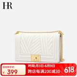 HR赫莲娜包包女包小香风单肩斜挎包女士菱格包生日礼物送女友