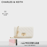 CHARLES&KEITH菱格链条小方单肩斜挎包包女包生日礼物母亲节礼物CK2-70160131