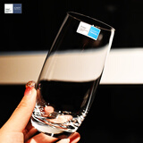 肖特圣维莎（SCHOTT ZWIESEL） 原装进口水晶玻璃啤酒杯饮料水杯牛奶杯绿茶杯威士忌杯洋酒杯 肖特圆身单只高款420ml