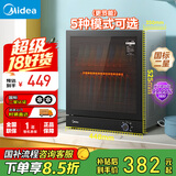 美的（Midea）消毒柜家用 厨房餐具碗柜碗盘茶杯刀具消毒 50L双层 小型台式 高温烘干 二星级【国家补贴】50T11