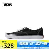 万斯（VANS）中性Authentic帆布鞋/硫化鞋 VN000EE3BLK 42