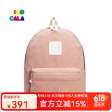 CILOCALA双肩包女M+号登山包校园电脑包大容量旅行包上班出游背包帆布书包 GUAVA