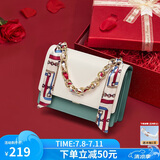 蔻一（Cnoles）斜挎包女士高端大品牌单肩小方包实用生日礼物送女友老婆礼盒装