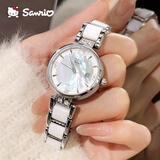 Hello Kitty三丽鸥手表女款轻奢精致手链女士机械风石英表小众生日礼物送女友