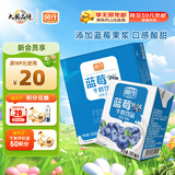 风行牛奶 蓝莓风味牛奶饮品 200ml*12盒 牛奶礼盒装 送礼佳品