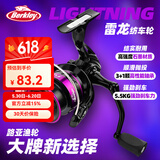 贝克力（BERKLEY） 雷龙纺车轮路亚远投渔轮微物路亚轮金属线杯海钓鱼线轮矶钓轮 3000 远投H