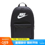 耐克NIKE双肩包中性电脑包旅行HERITAGE休闲包书包 DC4244-010黑中