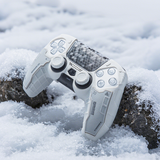 极想ps5手柄套 白色战术先遣队手柄套硅胶壳含摇杆帽防滑吸汗保护手柄怪物猎人荒野游戏手柄套保护套