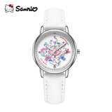 Hello Kitty三丽鸥正版 凯蒂猫旋转木马手表女 学生女款初高中生日礼物送女友