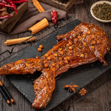 三国盛世双流麻辣兔肉818g四川成都特产烤兔冷吃卤味熟食手撕兔+兔腿