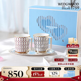 WEDGWOOD威基伍德马克杯金粉年华礼盒对杯送礼礼物