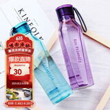 乐扣乐扣塑料水杯子水杯女夏季随行杯情侣杯两件套礼盒装HLC644S601 550ML*2