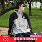骆驼户外(CAMEL)冲锋衣男女防污防水三合一两件套冲锋衣男 A13CA70125