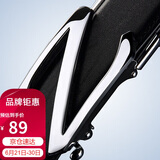 高尔夫（GOLF）牛皮男士皮带自动扣腰带中青年休闲裤带礼盒装生日礼物送男友