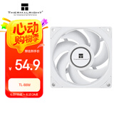 Thermalright(利民) TL-B8W 8cm性能风扇白色风扇 S-FDB V2轴承 8cm机箱风扇4pin PWM 2200转速