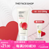 菲诗小铺（THE FACE SHOP）洗面奶女温和清洁干皮草本泡沫丰富洁面膏男 水蜜桃170g-改善粗糙