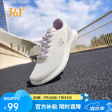 361°运动鞋女鞋夏季网面薄款透气休闲轻便妈妈跑步鞋子女681832270-5