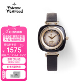 薇薇安·威斯特伍德（Vivienne Westwood）西太后手表女士琥珀石英腕表女生日送礼物女情人节送女友V141BKBK