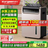 欧井（Eurgeen）除湿机/抽湿机 除湿量50升/天 泵压排水 家用地下室别墅商用工业净化净味吸湿器 OJ-550EP