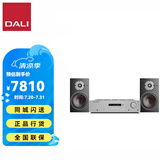 达尼（DALI）HIFI音响套装OBERON3博睿3号高保真2.0声道书架无源音箱家用桌面音响 剑桥AXR100+达尼博睿3 胡桃木色音箱