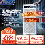 SOLEUSAIR舒乐氏空气净化器除醛细菌流感病毒宠物吸附猫毛异味过敏原消毒机净化机A10