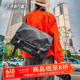 光影行星（GYXX）盖亚斜挎包单反相机包单肩大容量防水男女适用专业斜挎摄影包 黑-大【可装1机2镜,16寸电脑】