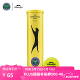 史莱辛格（Slazenger）网球 温网官方用球 训练比赛球铁罐4粒装 新包装STB340973